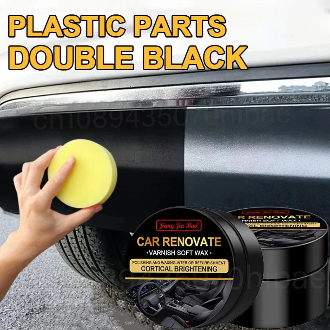 Interior & Exterior Car Wax – Restores Plastic, Leather, Tyres