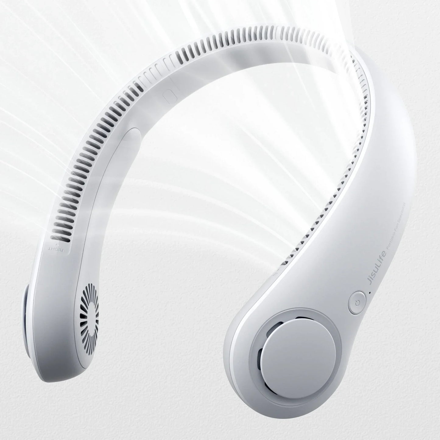 Bladeless Neck Fan – 360° Cooling