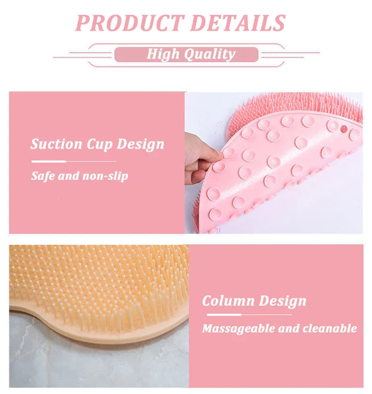 Wall Mounted Back Scrubber